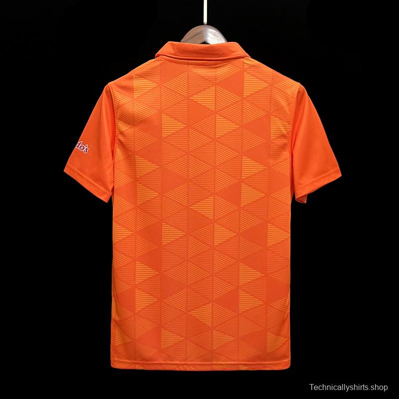 23-24 AFC Richmond Away Orange Soccer Jersey