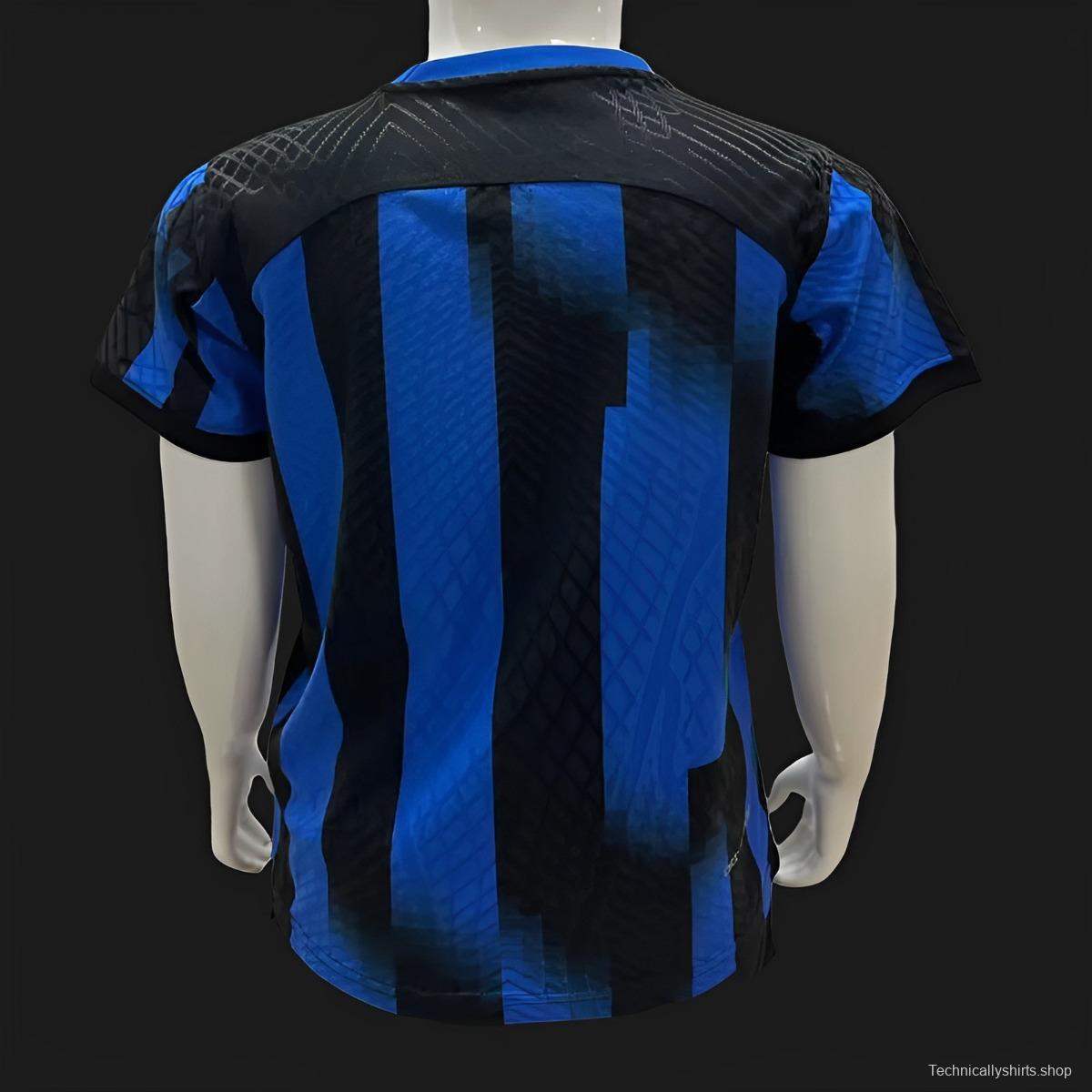 Player Version 23/24 Kids Inter Milan Home Jersey