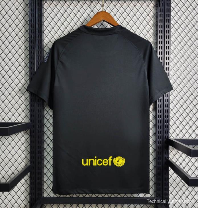 Retro 11/12 Barcelona Black Away Jersey