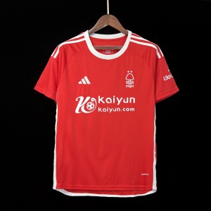 23/24 Nottingham Forest Home Jersey With Sponsor