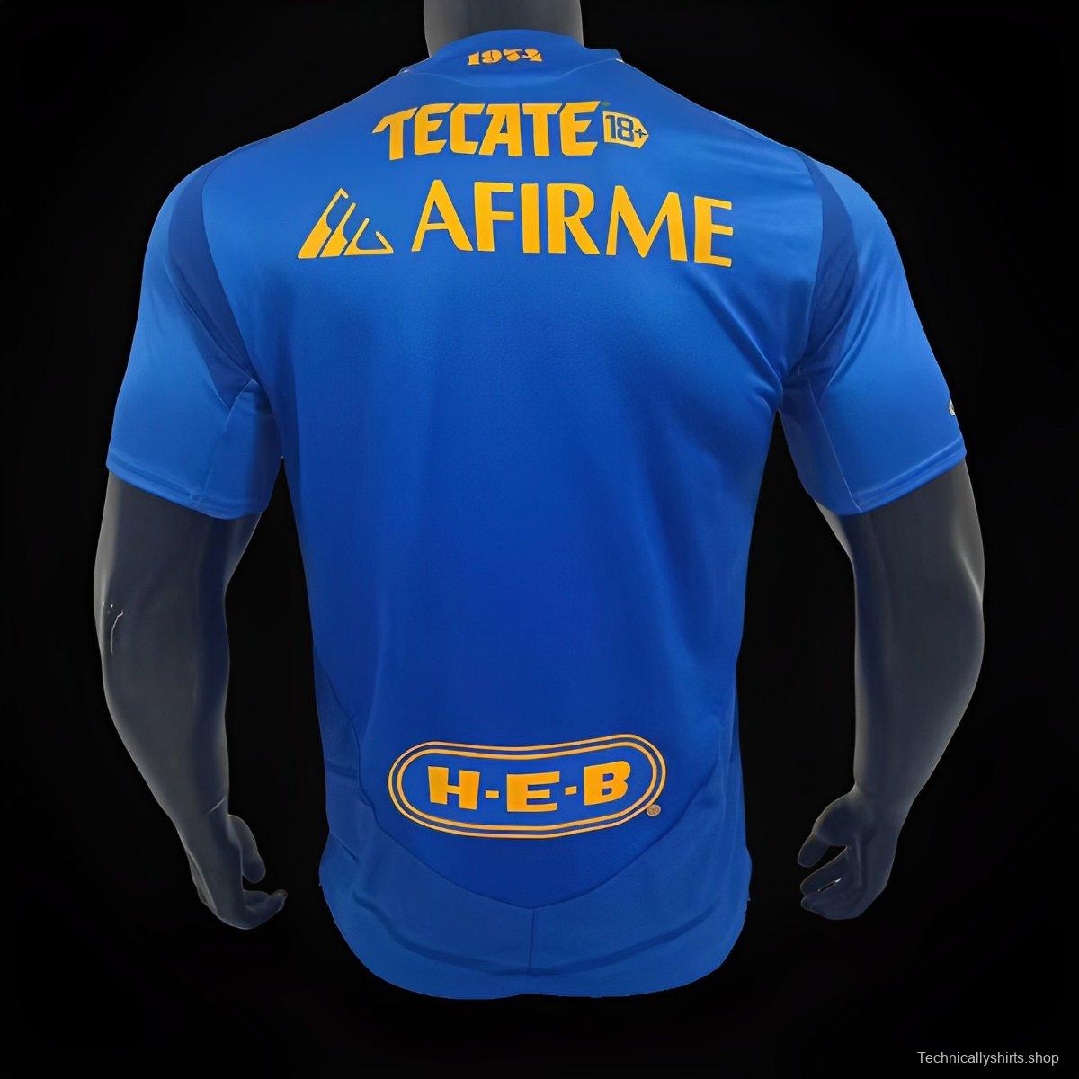 Player Version 24/25 Tigres UANL Home Jersey