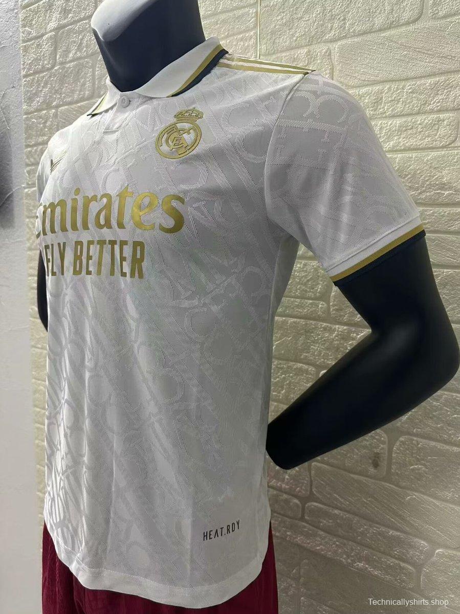 Player Version 24/25 Real Madrid White Special Pre-Match Jersey