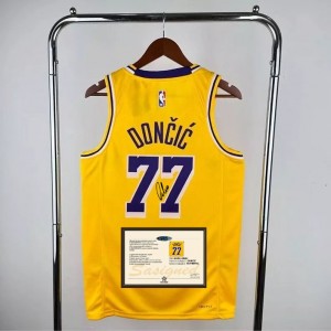 LUKA DONCIC SIGNED LA LAKERS 2024/25 JERSEY