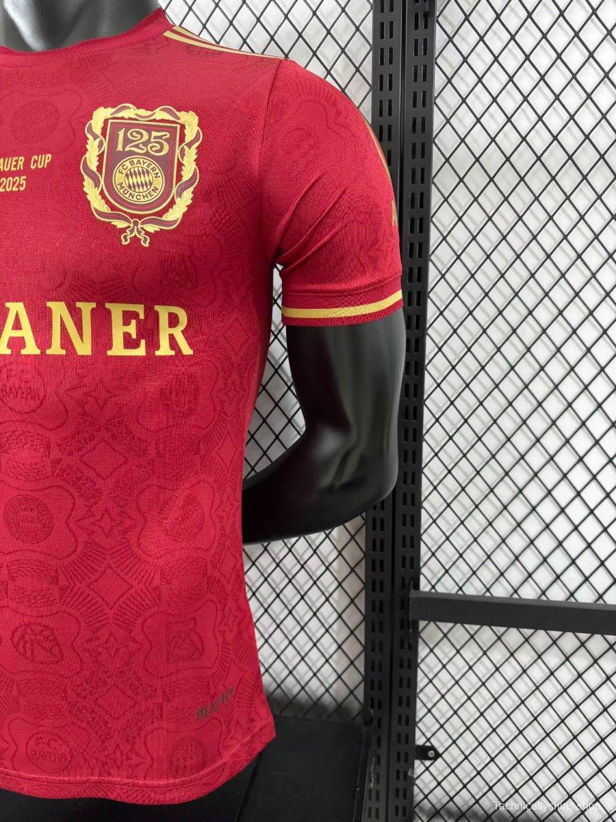 Player Version 2024/25 Bayern Munich 125 Anniversary Beckenbauer Jersey