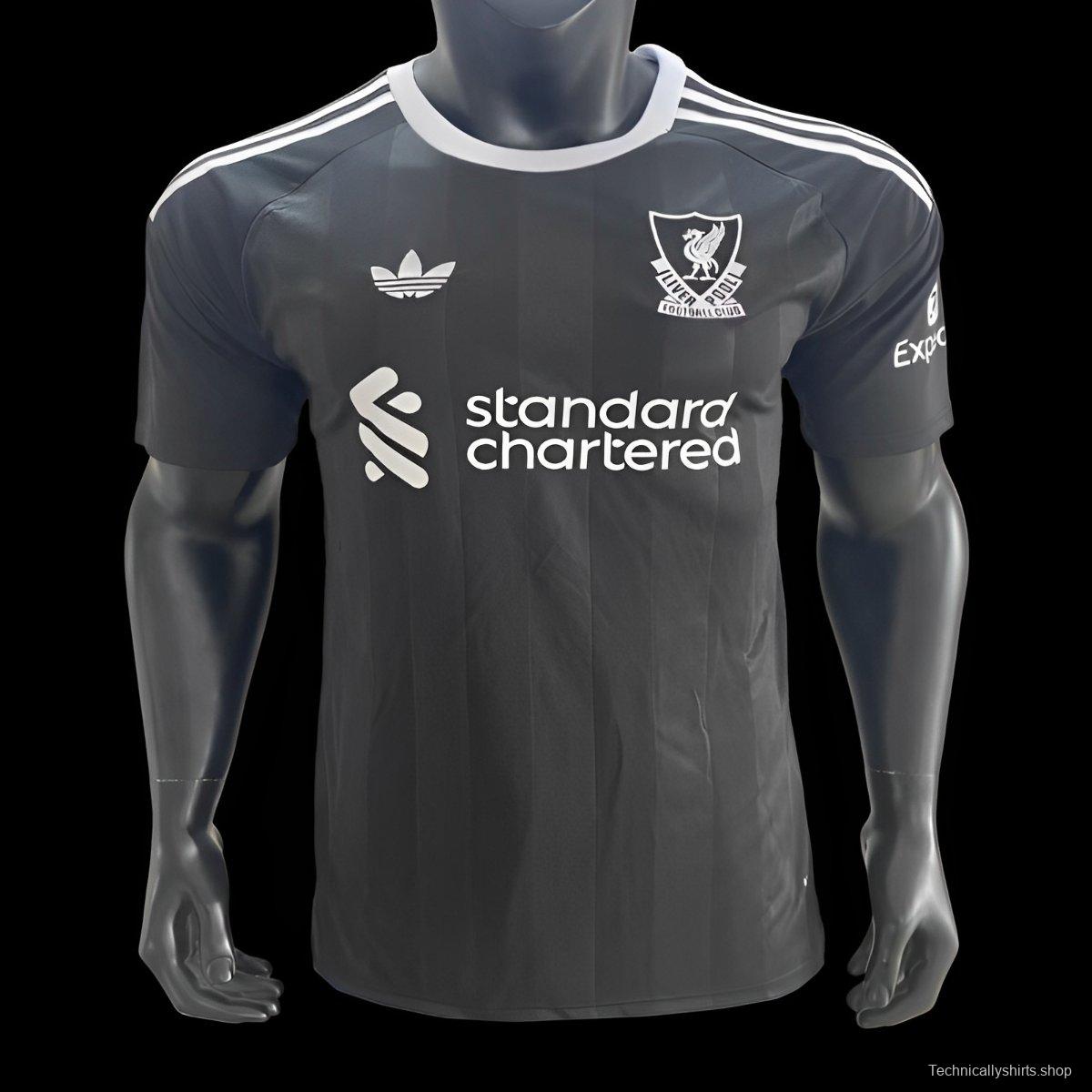 25/26 LIverpool Black Goalkeeper Jersey