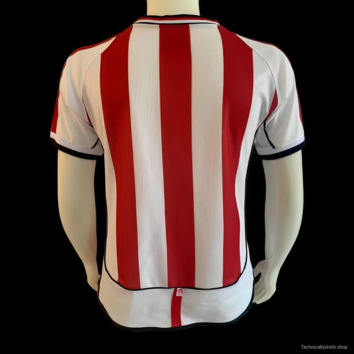 Retro 01/02 Olympiacos Home Jersey