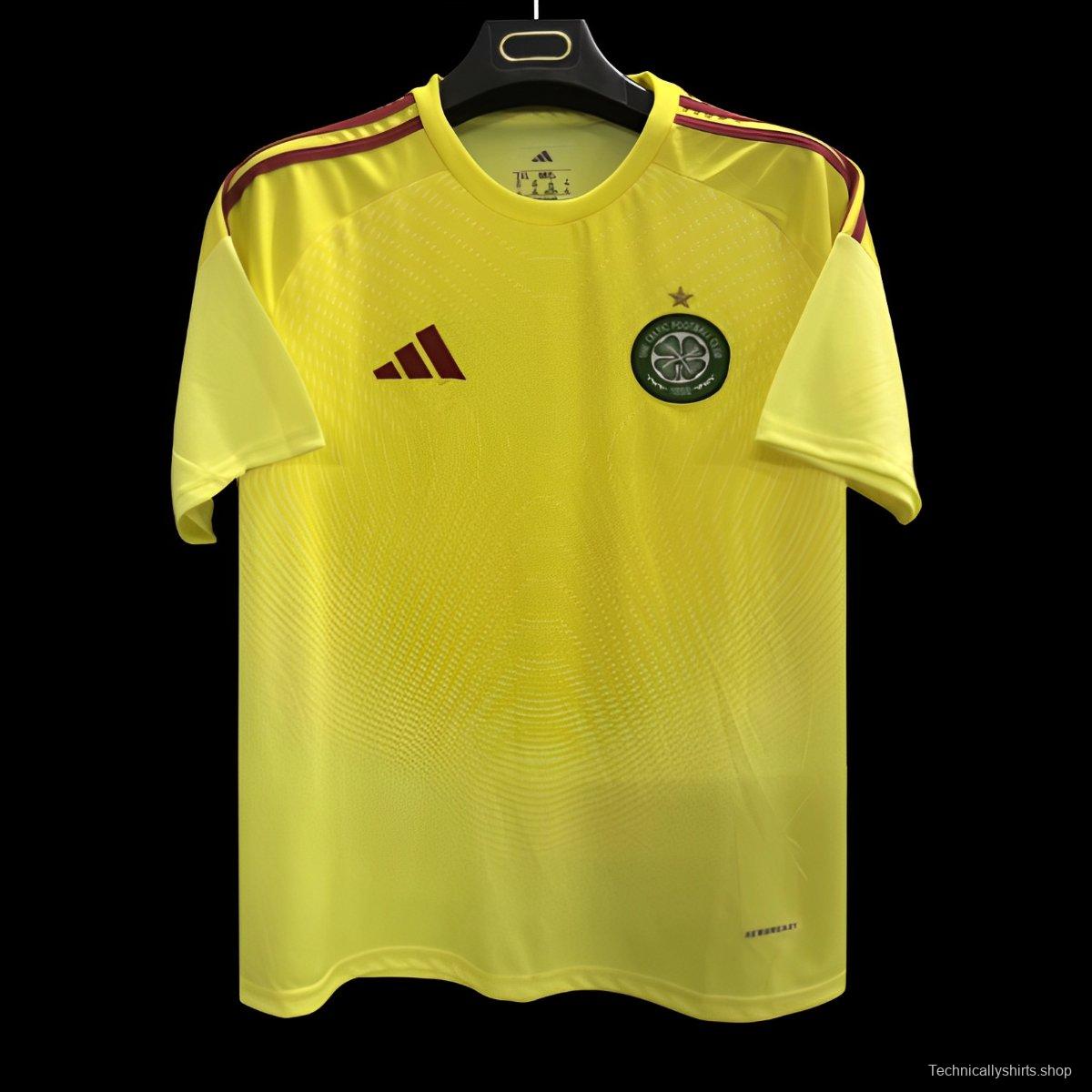 25/26 Celtic Goalkeeper Yellow Jersey