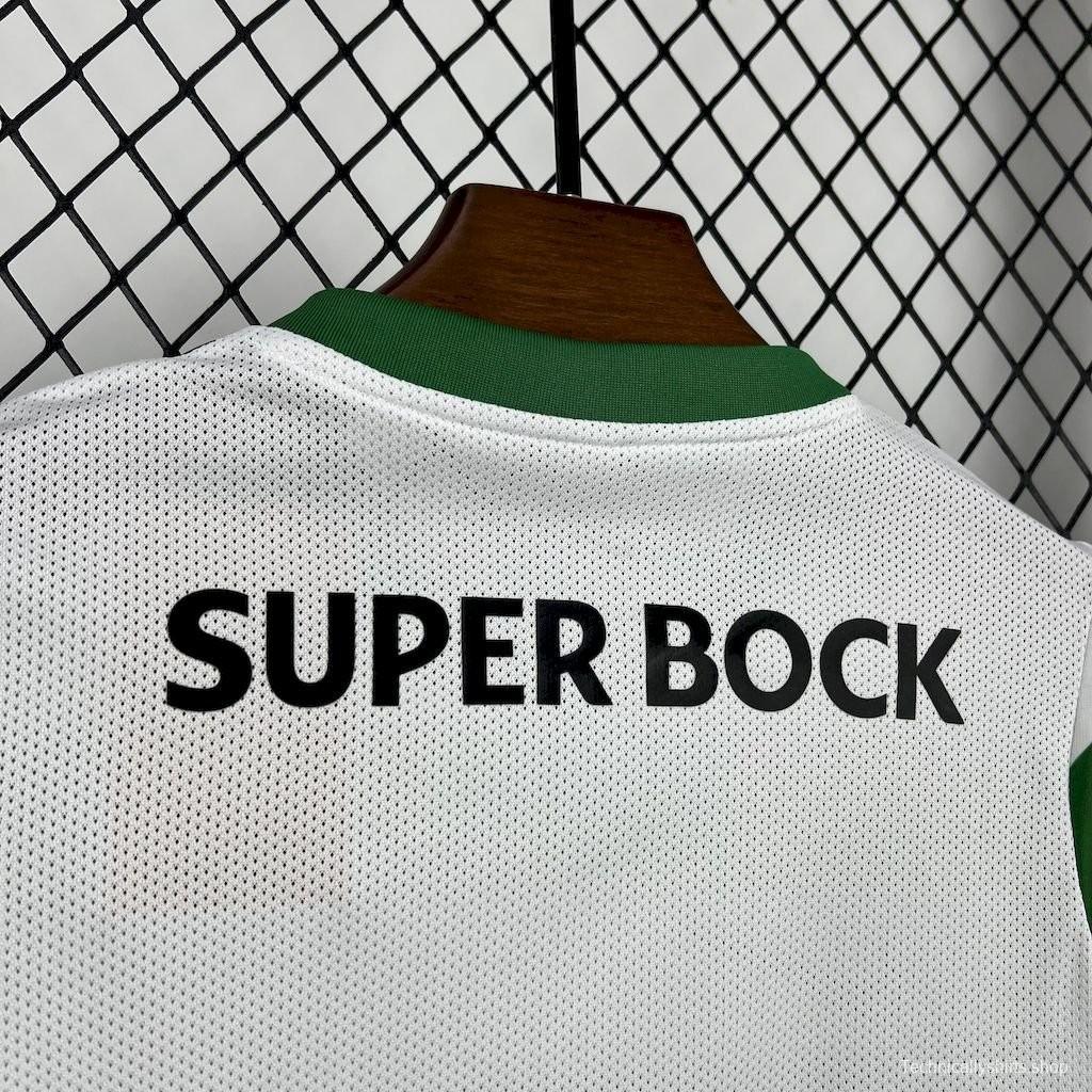 25/26 Kids Sporting Lisbon Home Jersey