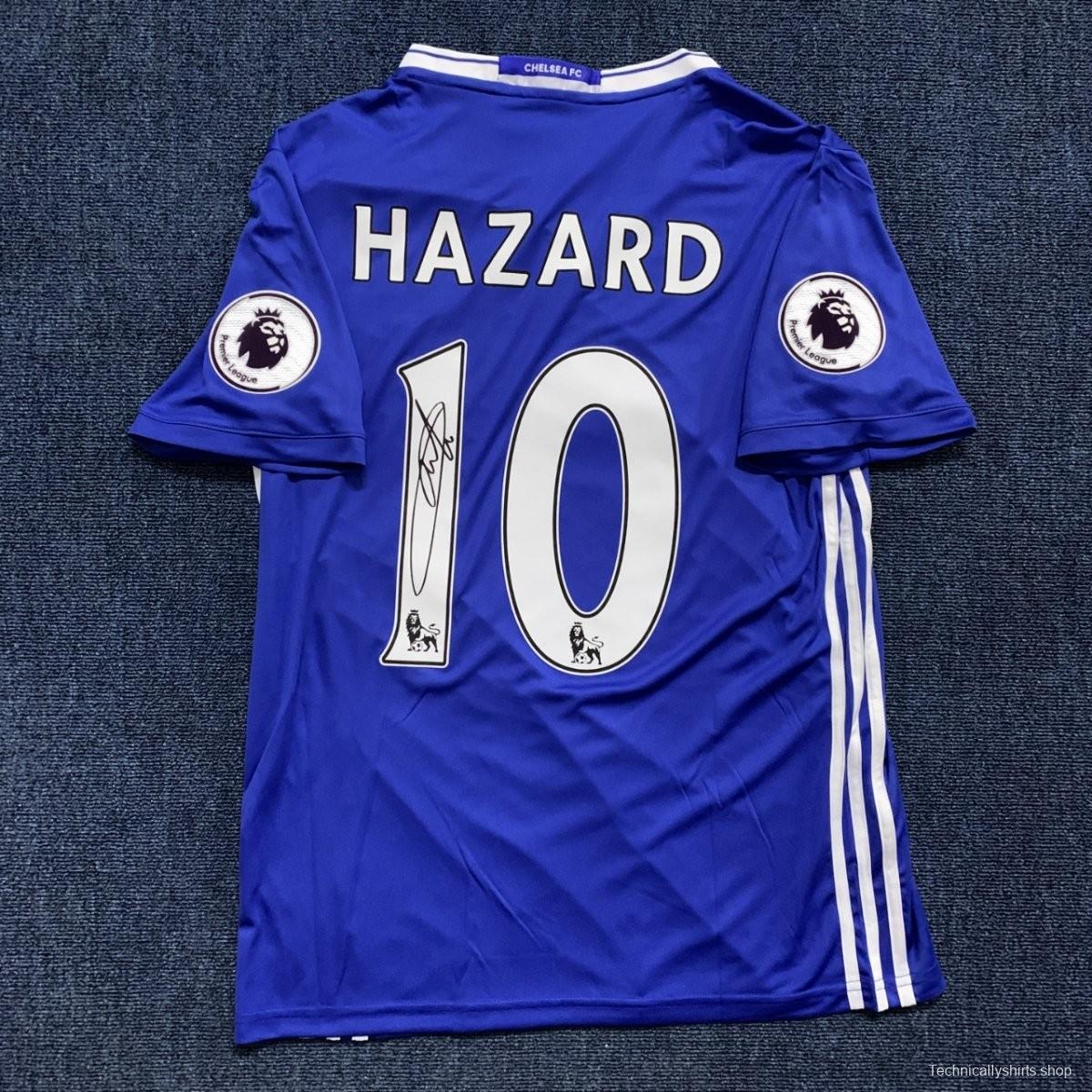 eden hazard signed + coa