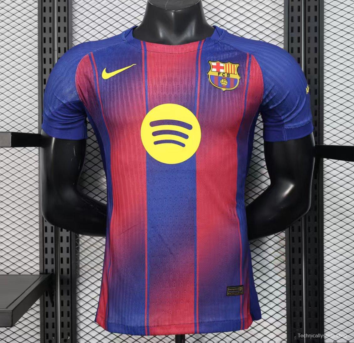 Player Version 25/26 Barcelona Home Jersey