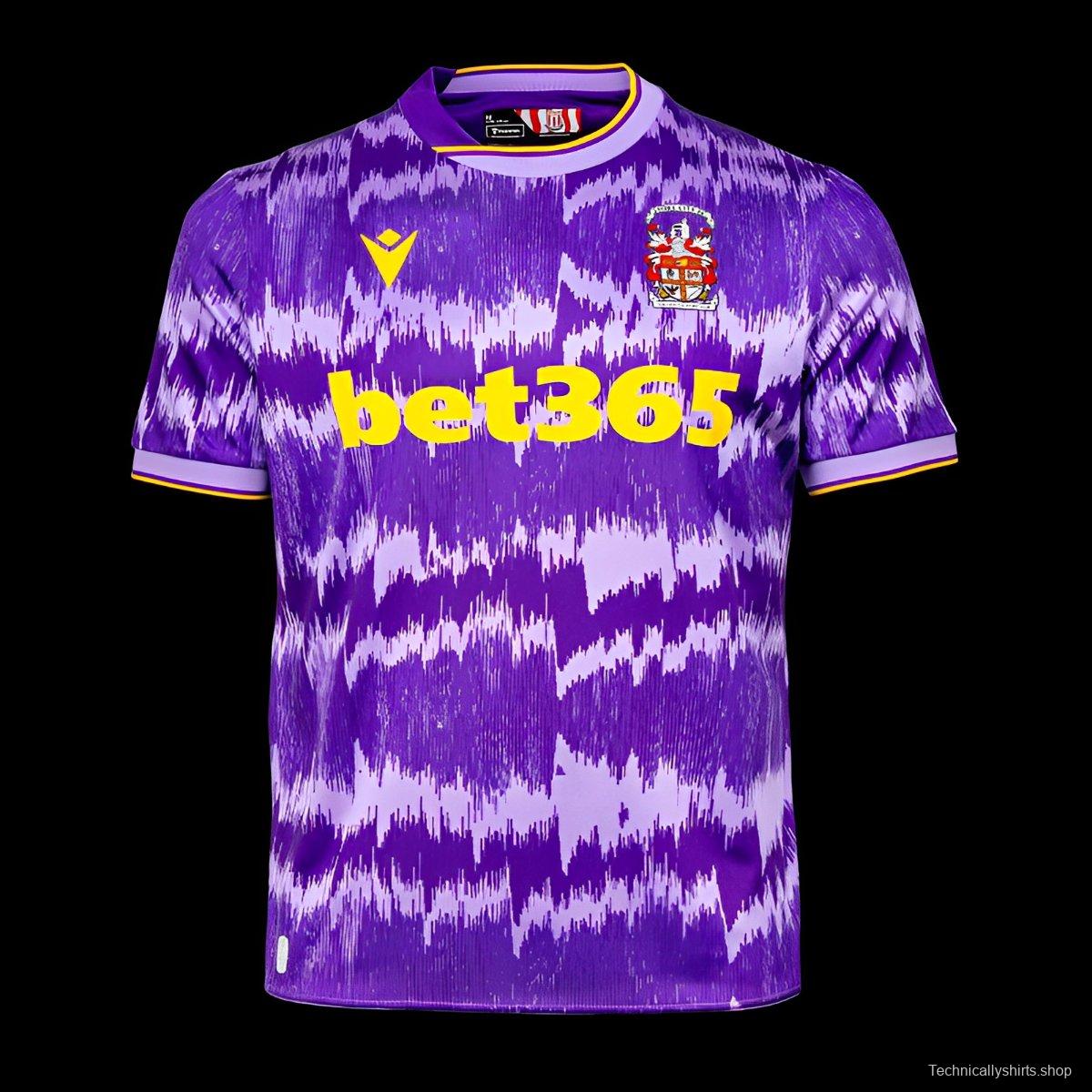 25/26 Stoke City Away Purple Jersey