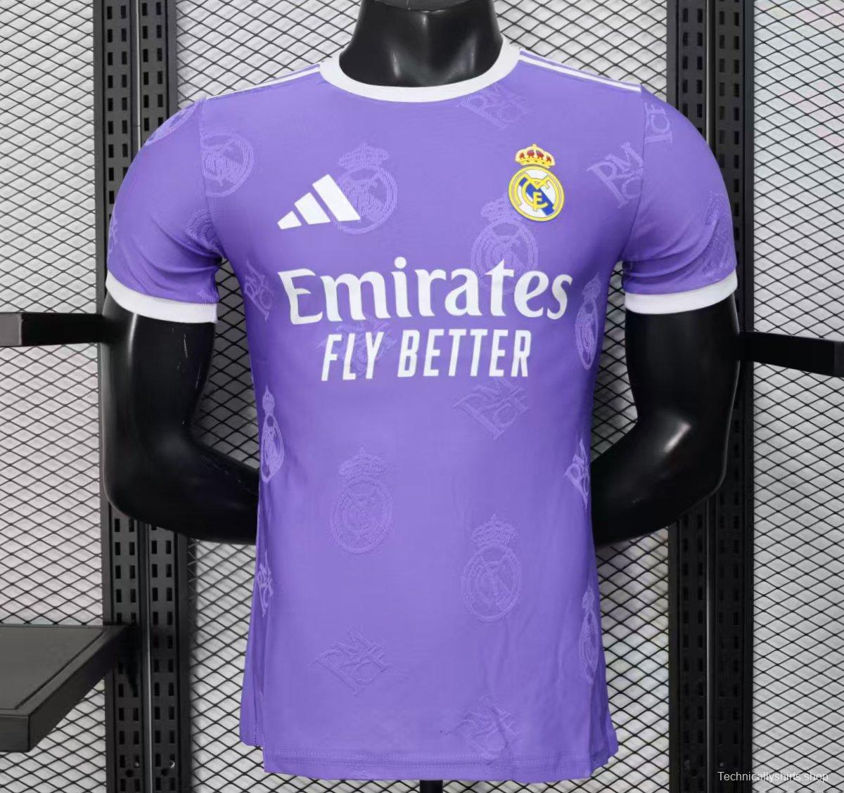 Player Version 25/26 Real Madrid Purple Special Jersey