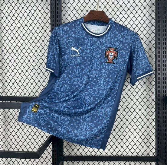 2025 Portugal Louis Vuitton Navy Special Jersey