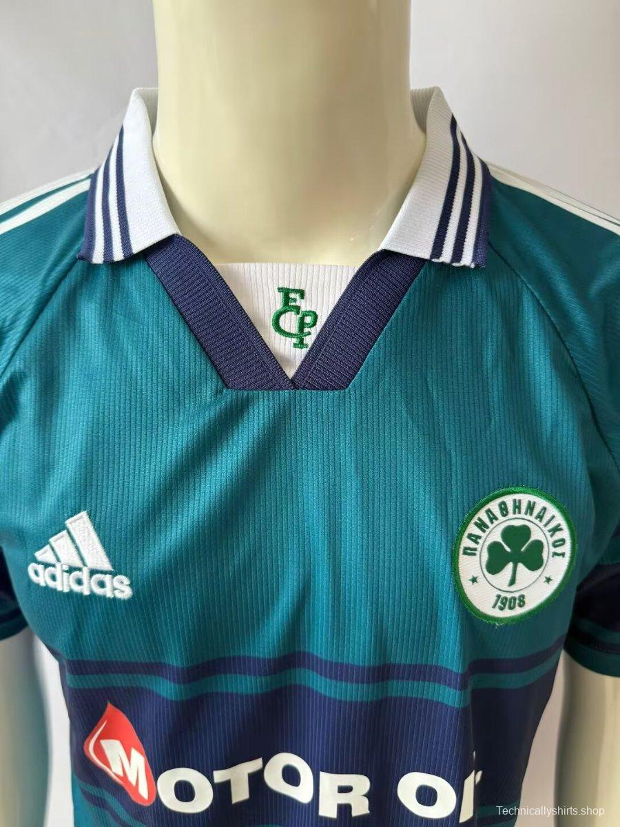Retro 99/00 Panathinaikos Home Jersey