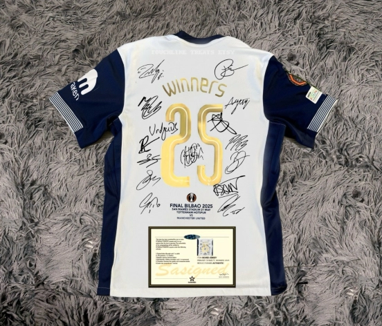 Tottenham Spurs 24/25 Signed Shirt Winners
