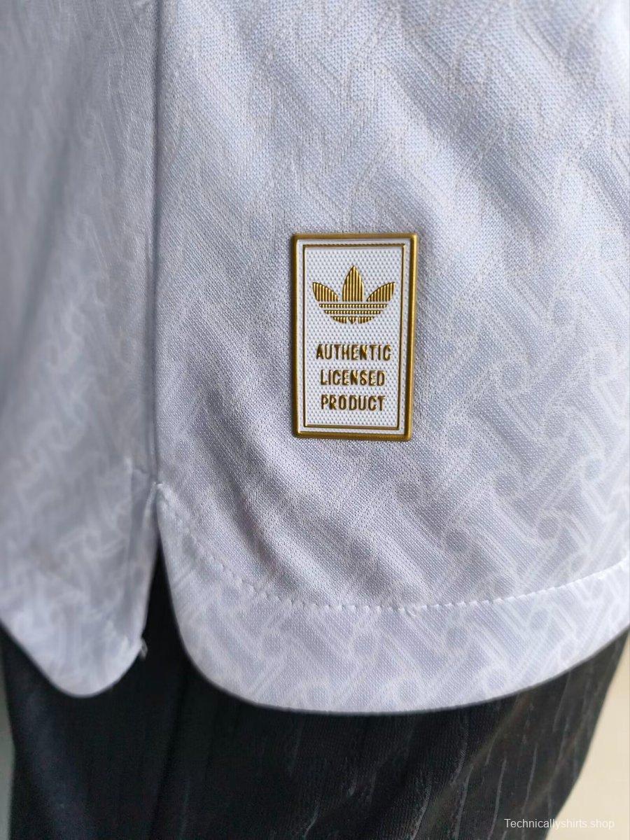 Player Version 2025 Italy Away WHITE Jersey