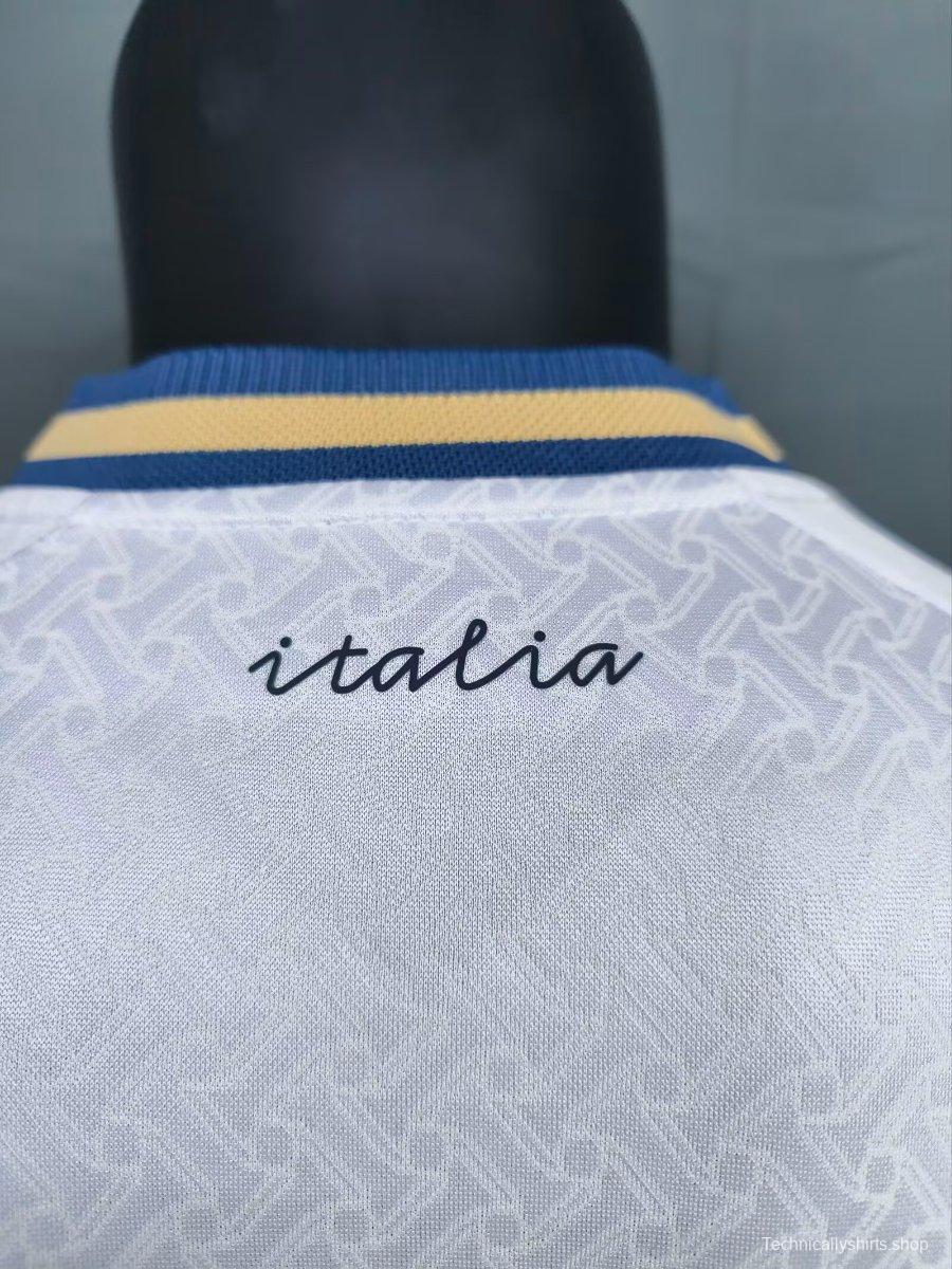 Player Version 2025 Italy Away WHITE Jersey