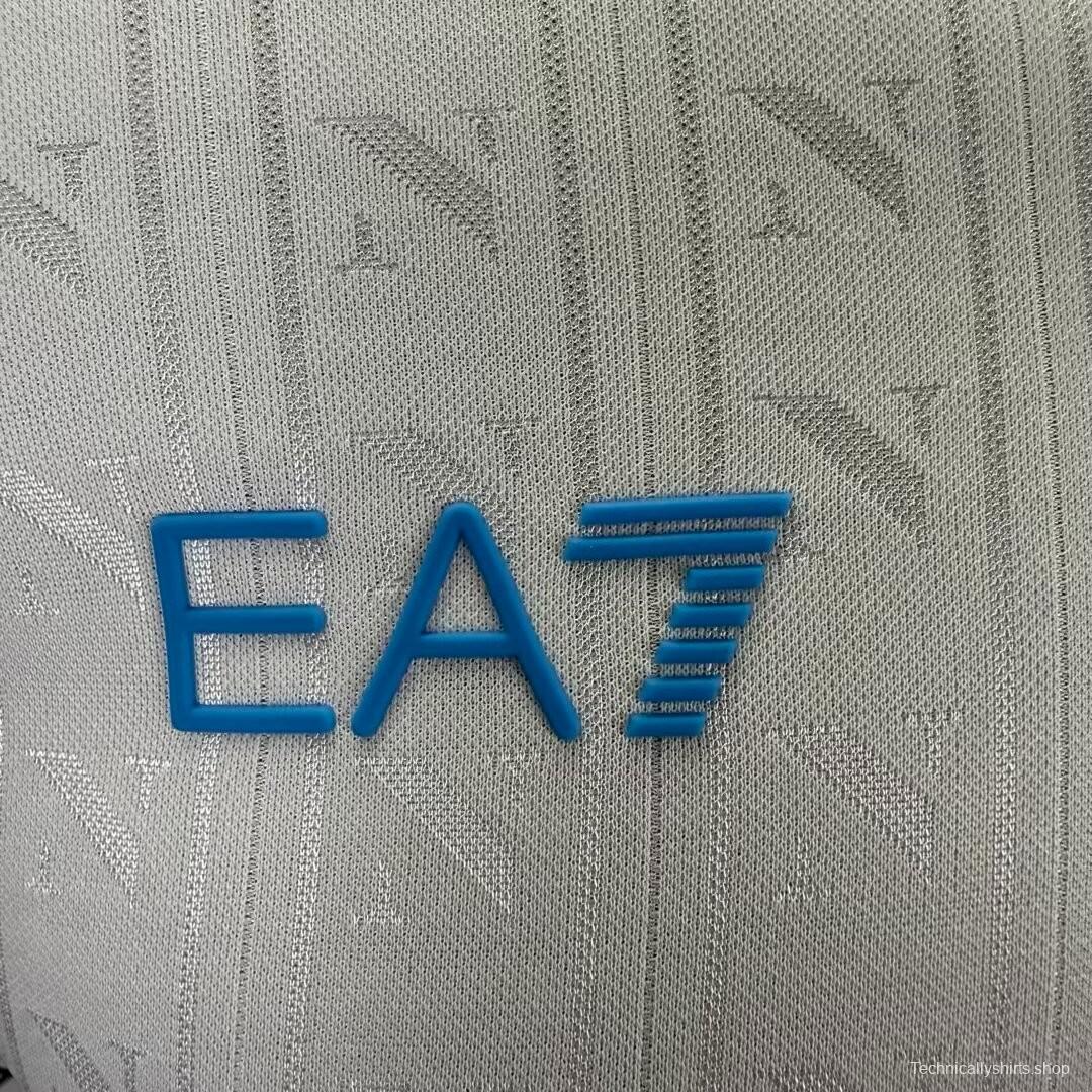 Player Version 25/26 SSC Napoli Champion Away White Jersey