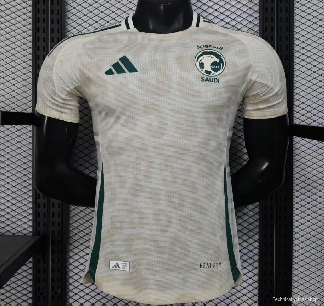 Player Version 2025 Saudi Arabia Away Jersey