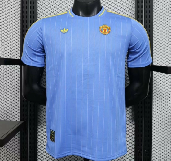 Player Version 25/26 Manchester United Sky Blue  Adidas Original Jersey