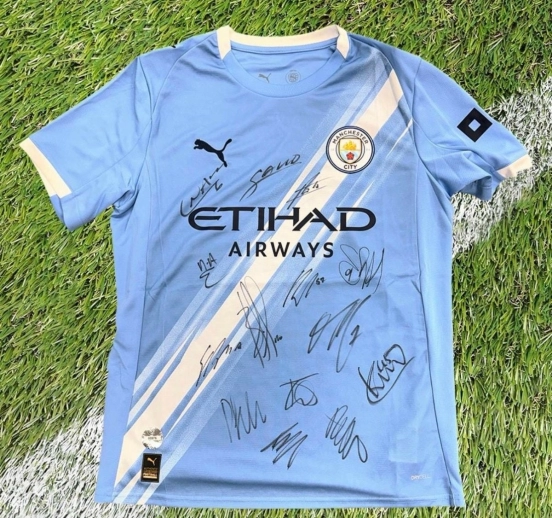 Man City 25/26 Team Signed