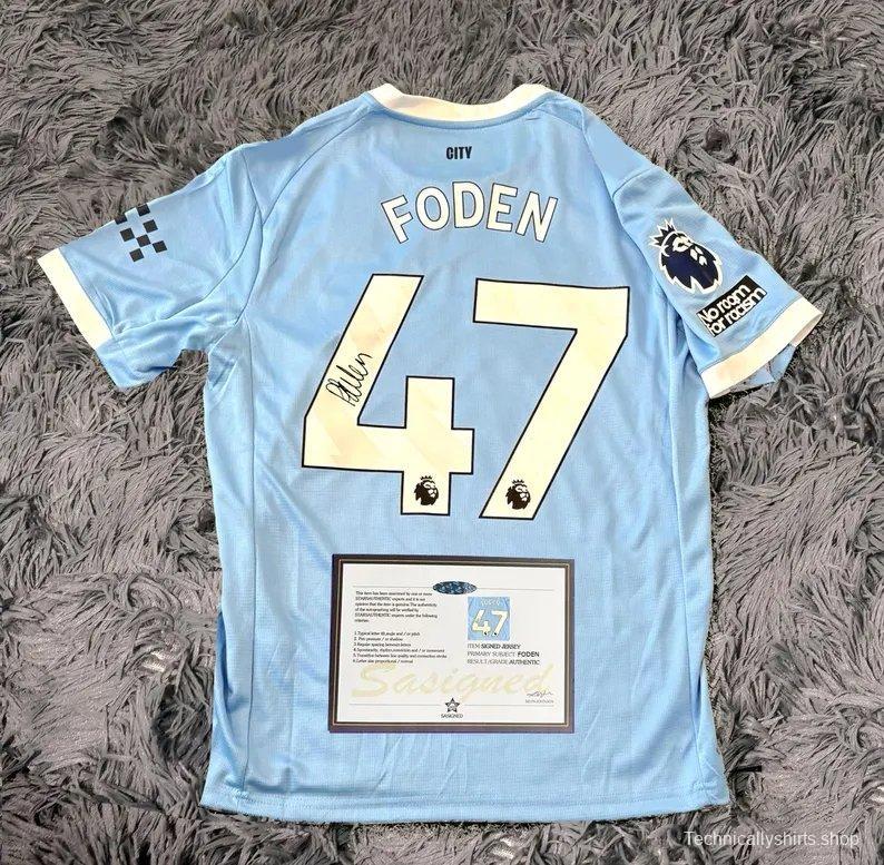 Foden Man City Signed 25/26