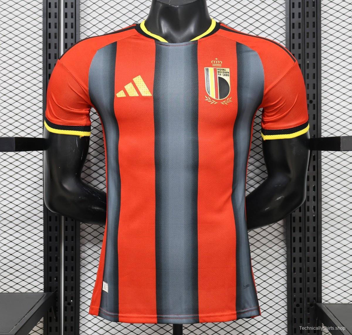 Player Version 2026 Belgium Home Jersey