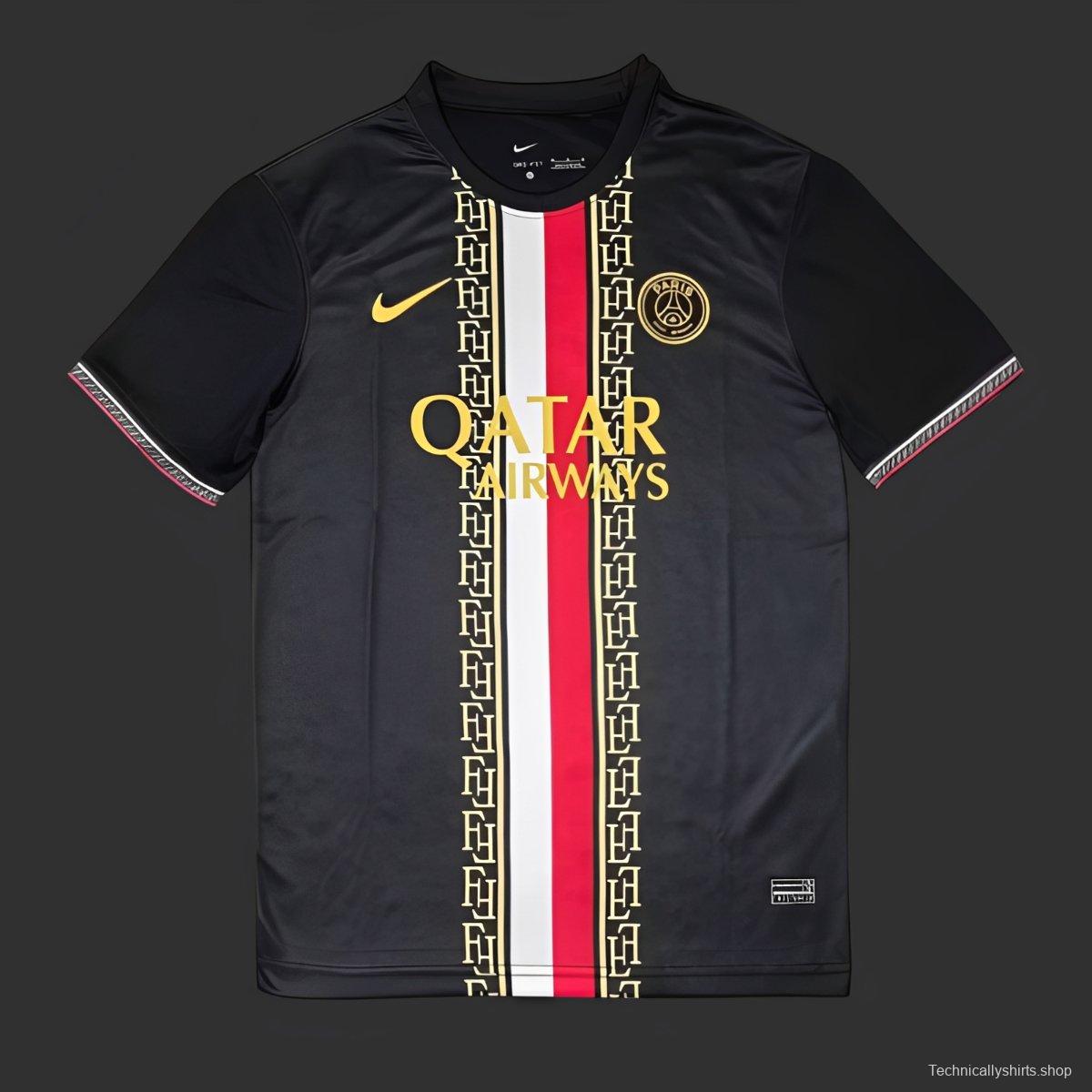 25/26 PSG Paris Saint-Germain Entrainement Black Special Jersey