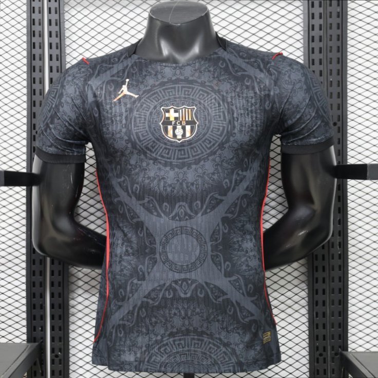 Player Version 26/27 FC Barcelona Dark Black & Red Special Edition Jersey