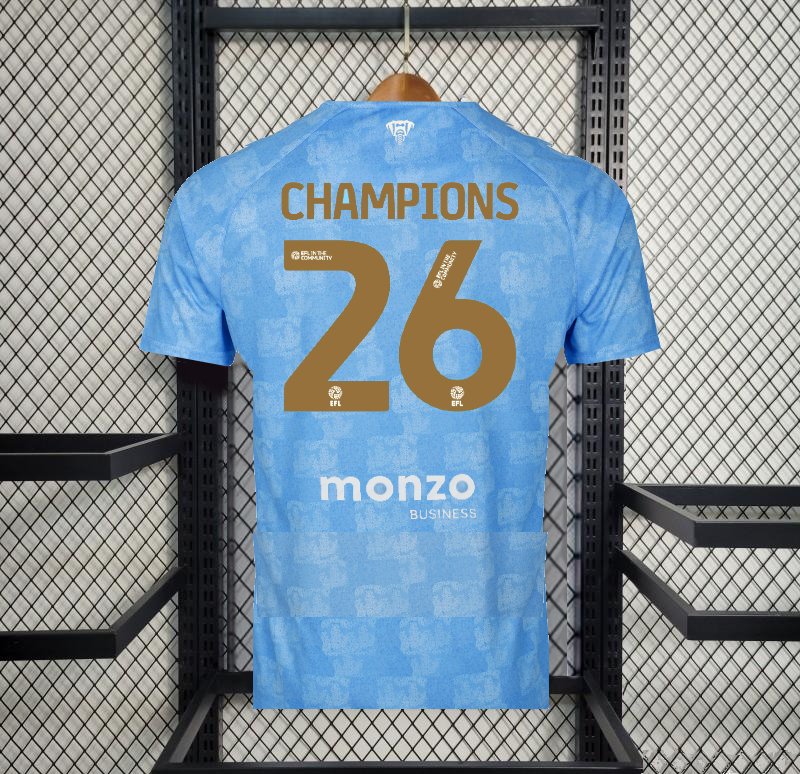 Coventry 25/26 Home CHAMPIONS shirt