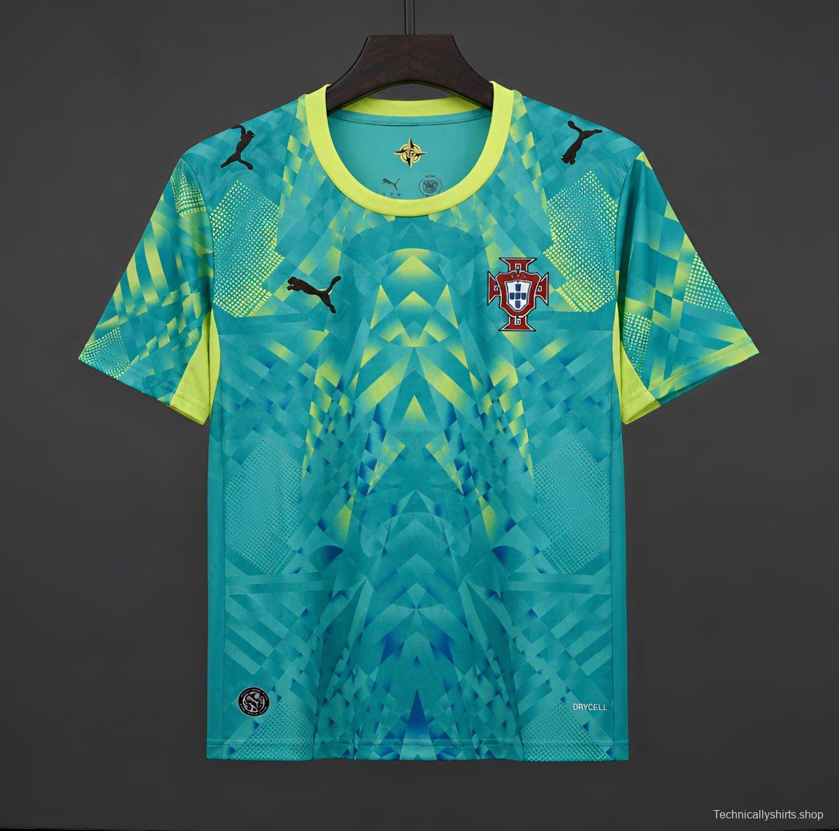 2026 Portugal Green Goalkeeper Jersey