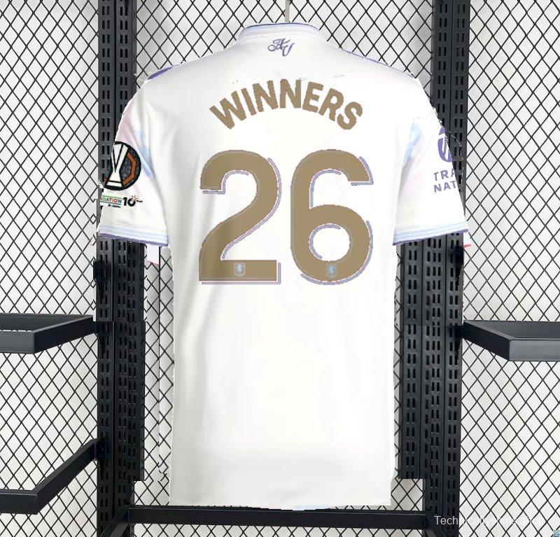 Aston Villa WINNERS 26 Third EUROPA Shirt Jersey 25/26