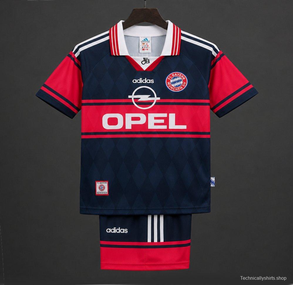 Retro Kids 97/99 Bayern Munich Home Jersey