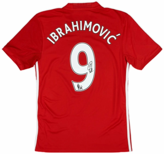 Ibrahimovic Man United 16/17 Signed