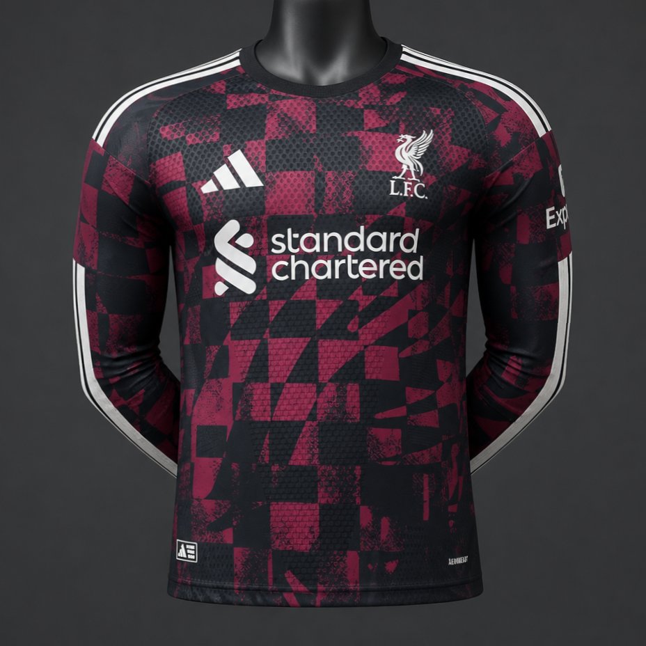 Player Version 26/27 Liverpool FC Long Sleeve Away Jersey