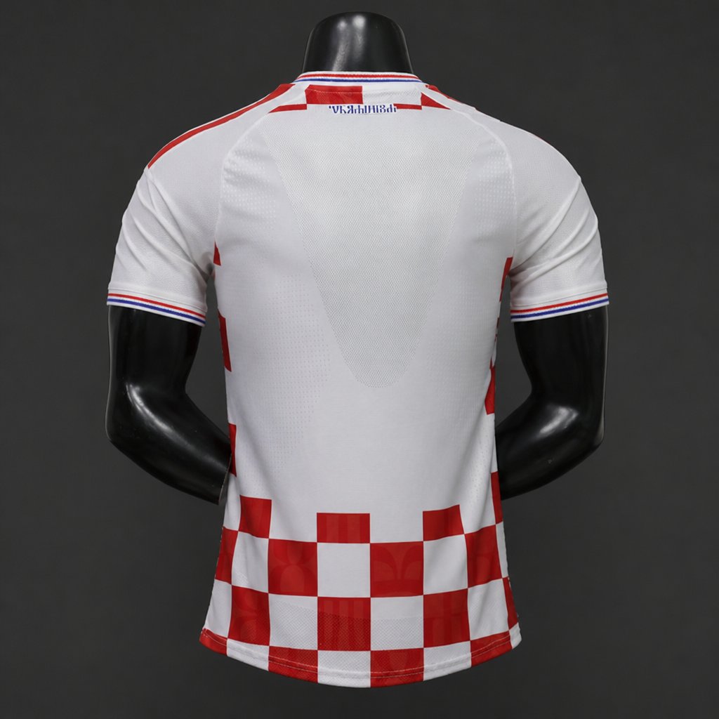 Player Version 26/27 Croatia Home Red White Jersey