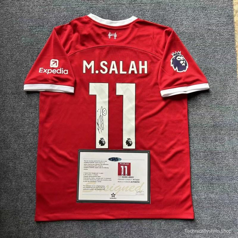 Salah Signature Shirt + COA