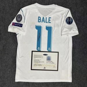 Gareth Bale Signature shirt Real Madrid UCL FINAL