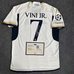 Vini Jr Signed Real Madrid 23/24