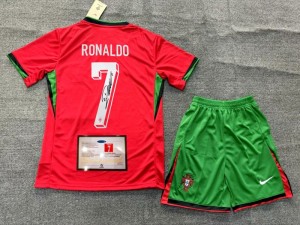 Ronaldo Kids Portugal 23/24 Signed